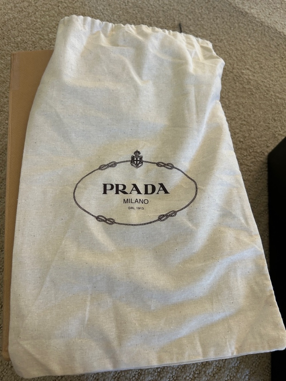 Prada Black Leather Espadrilles - Picture 3 of 7